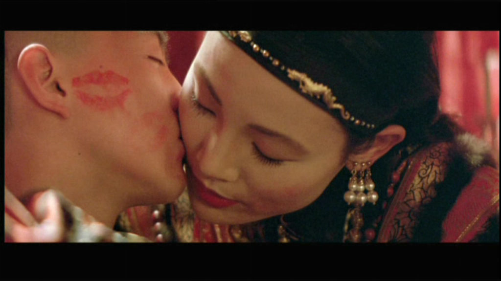 Joan Chen kissing in the last emperor