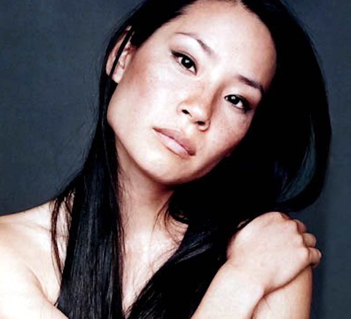 Lucy Liu, sharp jaw angles - Square Jawed Women